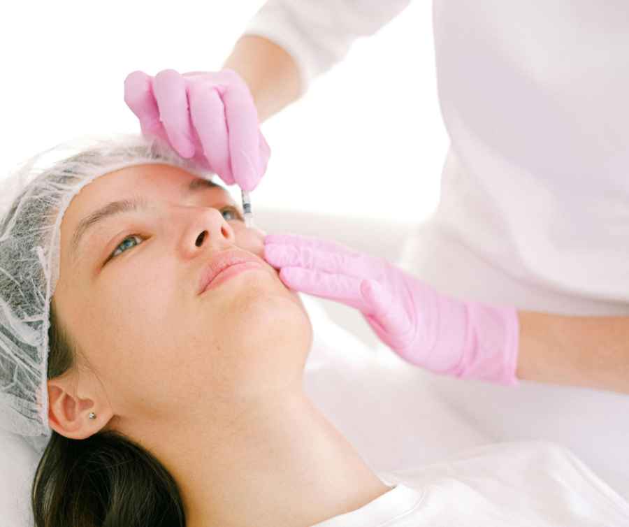 baby βοτοχwoman having botox