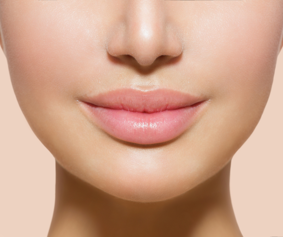 lip flip woman's lips