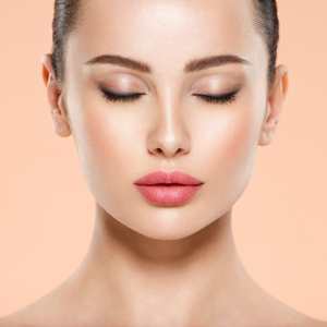 lip flip woman no expression