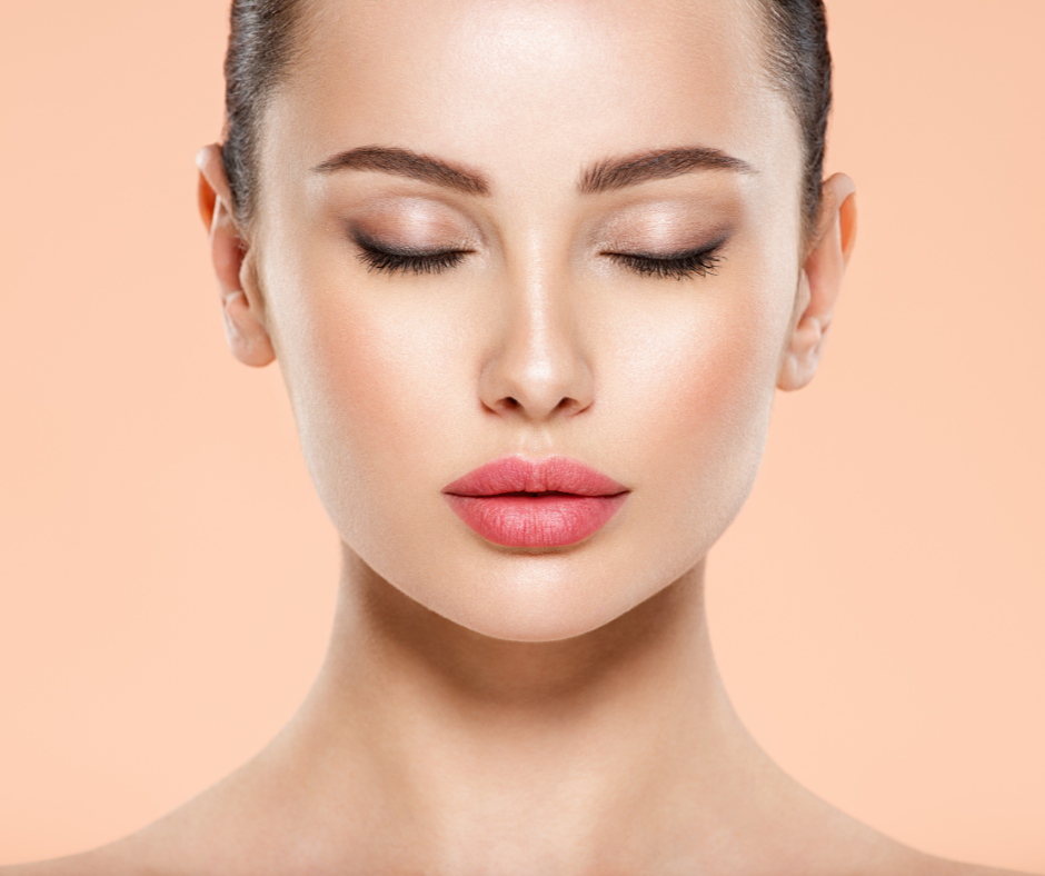 lip flip woman no expression